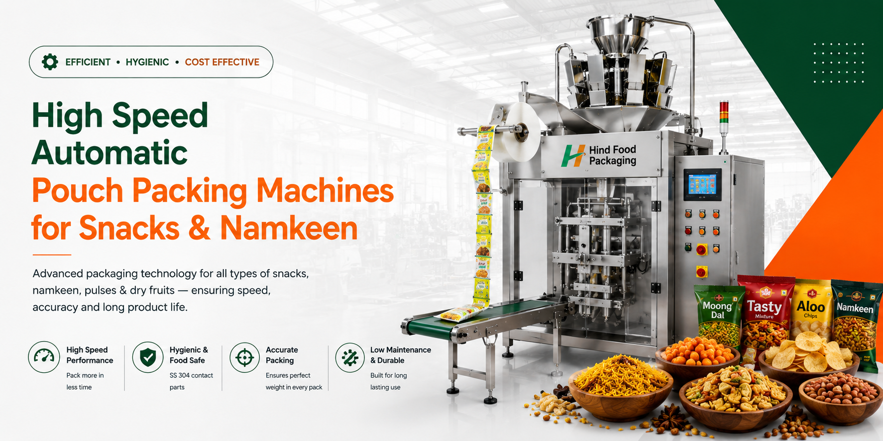 Hind Food Packaging Machine
